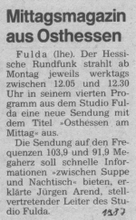 hr4 Radio Fulda - Oberhessische Presse 1987-10-03.png
