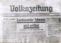 152 - Zeitungsausschnitt von der Eröffnung des Landessenders Schwerin.jpg